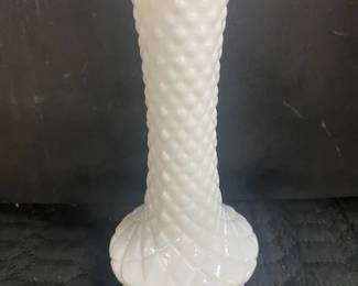 Milk Glass Bud Vase