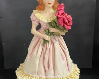 19" Figure w/Pink Dress