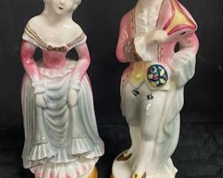 Occupied Japan Couple Figurines 