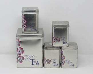 Scandinavian Tea Tins from The Tea Center of Stockholm: MrsKellystea.com 