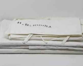 Authentic WWII Navy Bunk sheets (mattress pocket)