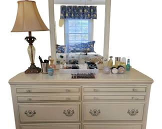 Double dresser mathing French Provincial Poster bed