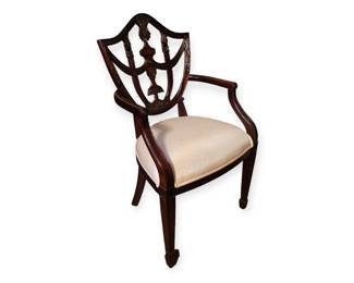 Gorgeous Maitland Smith Shield Back chair