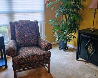 One of a pair of nice upholstered  Occasional chairs