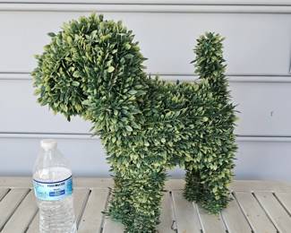 Delightful Scotty topiary