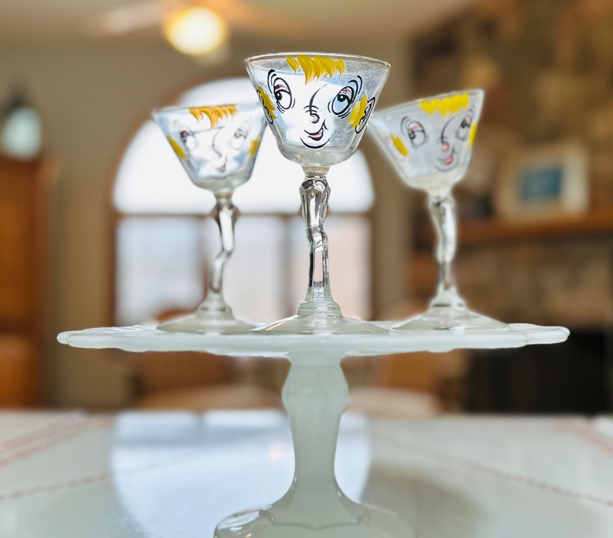  MCM 50's Brummell Martini Glasses 