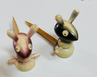 Sweden, Vintage Wooden Toothpick 