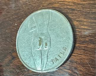 Fun heads or tails coin 