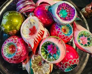 Vintage Christmas Ornaments 