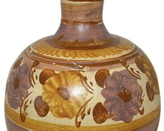 Hand Painted Pottery Jug