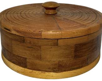 Large Round Trinket Box