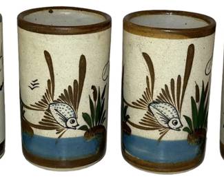 Mexican Pottery Cups