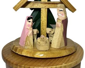 Nativity Scene Music Box