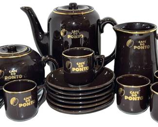Brazilian Porcelain Tea Set