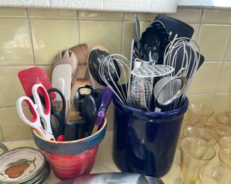 Assortment of Kitchen Utensils