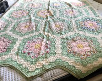 Grandmother's Garden Quilt