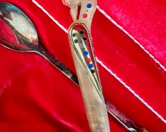 J&A Haddad Jezzine Firebird Serving Spoon & Drink Stirrer Spoon