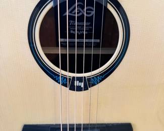 LAG Guitars Tramontane Hyvibe 30 Dreadnought Acoustic Electric Guitar - THV30DCE