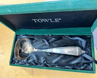 Towle Silver Co. Silver Plated Serving Spoon
