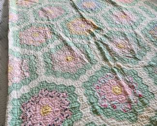 Grandmother's Garden Quilt