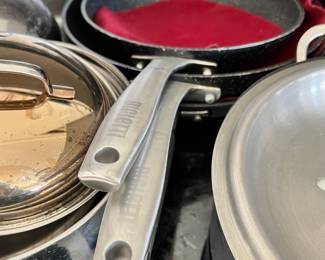 Two Bialetti Nonstick Pans