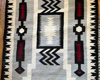 Navajo Storm Pattern Rug
