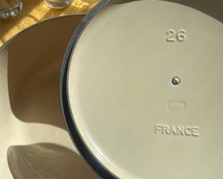 Le Creuset Flame Orange Enameled Cast Iron 5.5 Qt Dutch Oven - #26 