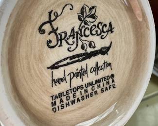 Set of 3 Tabletops Unlimited "Francesca" Fruit Themed Dip Dishes