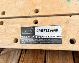 Craftsman Portable Work Bench