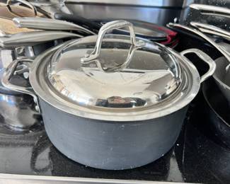  Calphalon Non Stick Aluminum 5 Quart Stock Pot - 8785