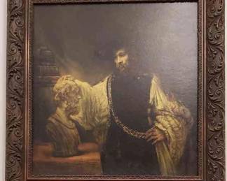 Rembrandt * Aristotle & Homer Framed Print
