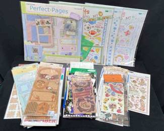 Scrapbooking Stickers * Scrapbooking Page Kits