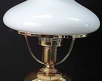 2nd Brass Hurricane Table Lamp
