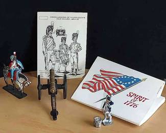 JR Miniaturess * Grenadiers Of Napoleon's Old Guard * Vicksburg Miss Cannon