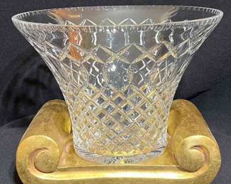 Crystal Made In Poland Bowl * Display Piece

