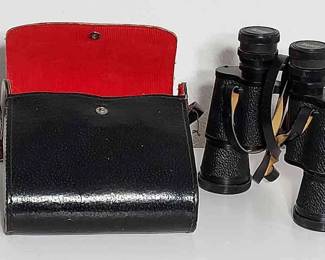 Solar Deluxe Coated Precision Binoculars (7x35) & Case * Made In Japan