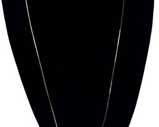 14K Yellow Gold Fine Chain Necklace
