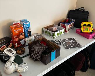 This is the catch all table! Every estate sale has one! NEVER underestimate what can be found here! 