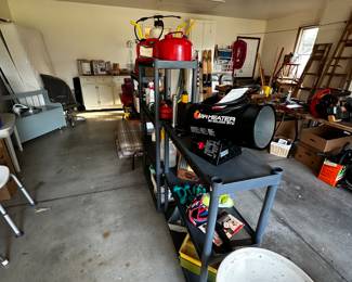 Last long shot of the filled garage! 