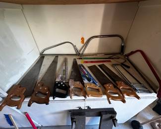 Need a saw!? We have a DOZEN in this pic! 