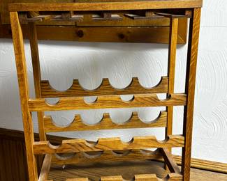 Wooden Wine Rack! 