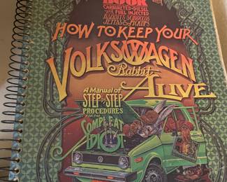 VW Rabbit vtg book