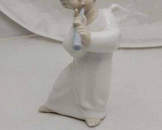 Lladro Angel with Flute