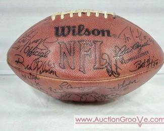 New Orlean Saints NFL Football Signed by the Team