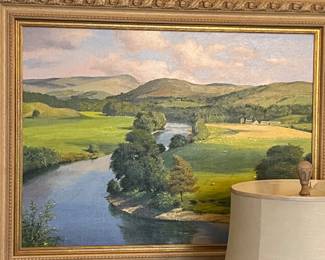 Stunning English landscape…original on canvas