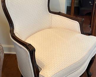 Louis Philippe armchair circa 1880 with new upholstery 