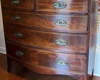 Chest has repaired BULLET HOLES dating to the 1800s!!!  What a fabulous piece of history.