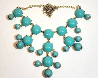Gorgeous turquoise 1960s collar