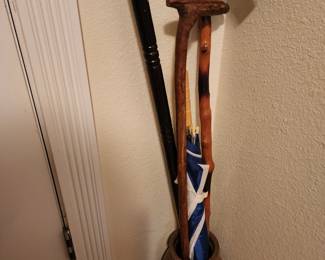 Canes - Pottery Vase