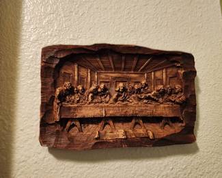 Last Supper Carving
